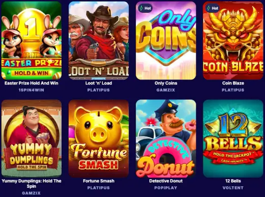Spin Panda Casino slots